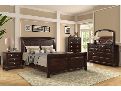 Modern Bedroom Set in Espresso Color - B 1611 ESPRESSO