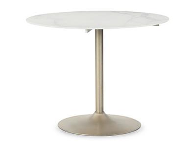 Ashley Furniture Barchoni Round Dining Room Table D262-15 Two-tone