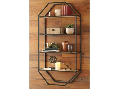 Ashley Furniture Elea Wall Shelf A8010097 Black/Natural