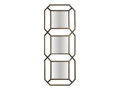 Ashley Furniture Savane Accent Mirror A8010149 Antique Gold Finish