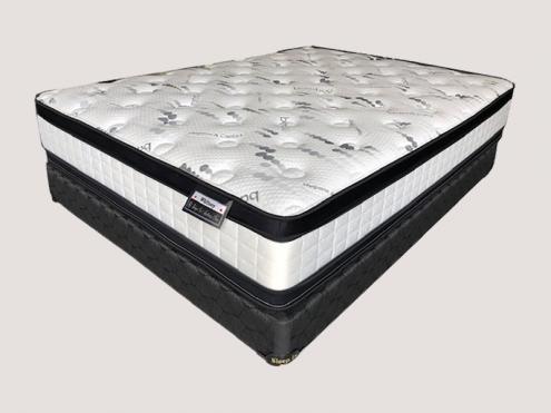 Foam Encased Flippable Euro Top Style Double Size Mattress - Whitney